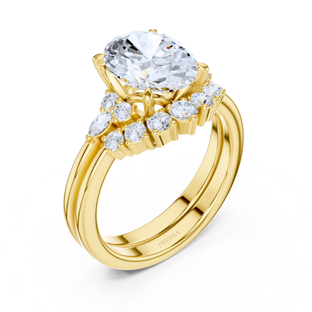 Aurora Oval Elegance Ring