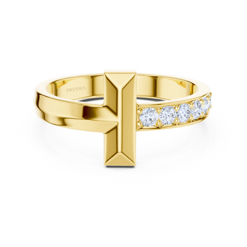 Eterna Cross Ring