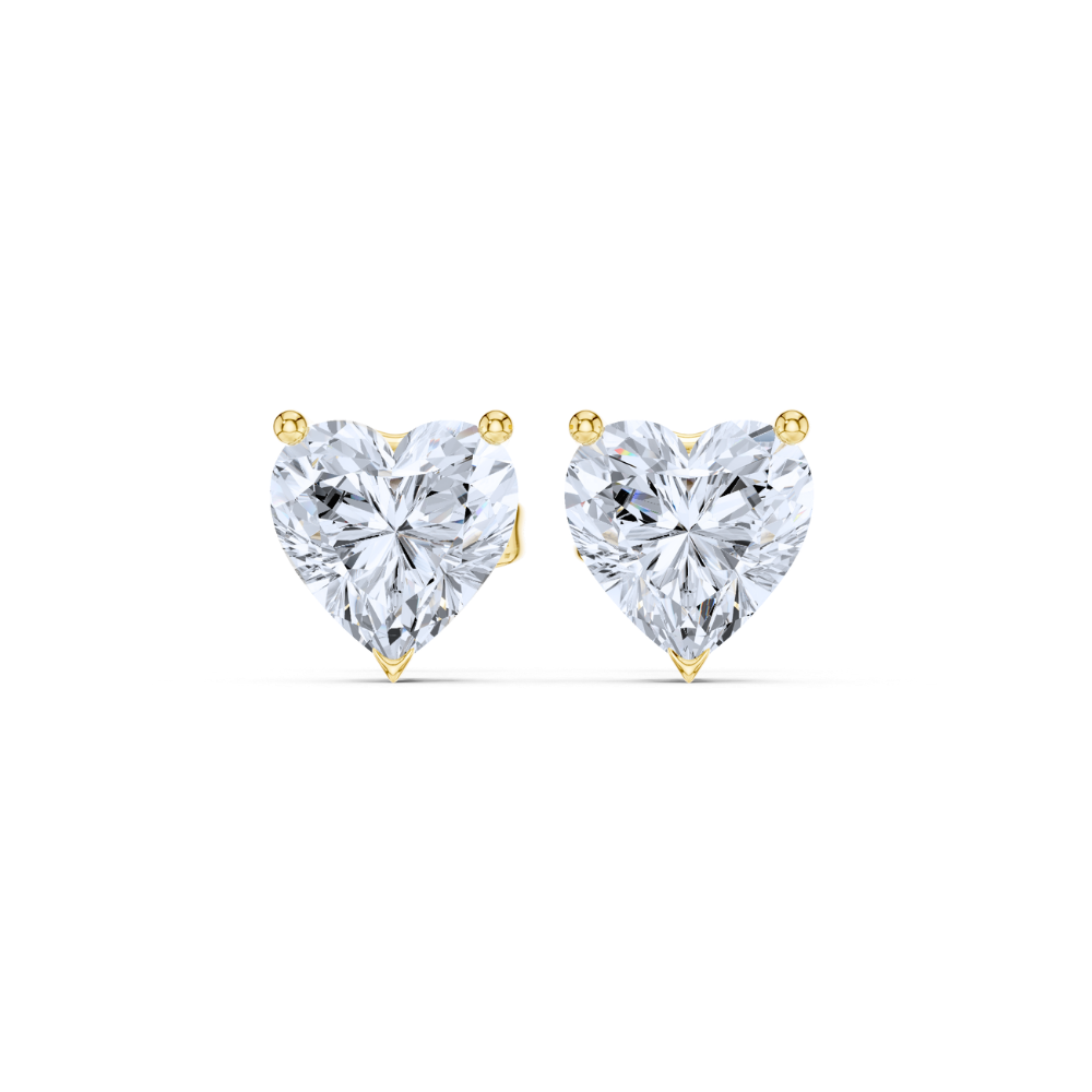 Forever Love Heart Studs