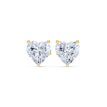 Forever Love Heart Studs