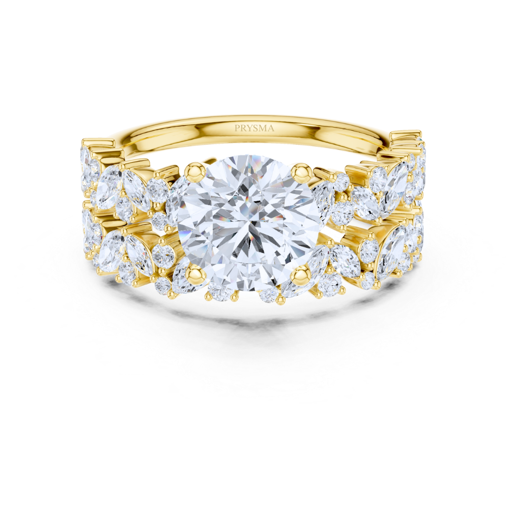 Regal Blossom Diamond Ring