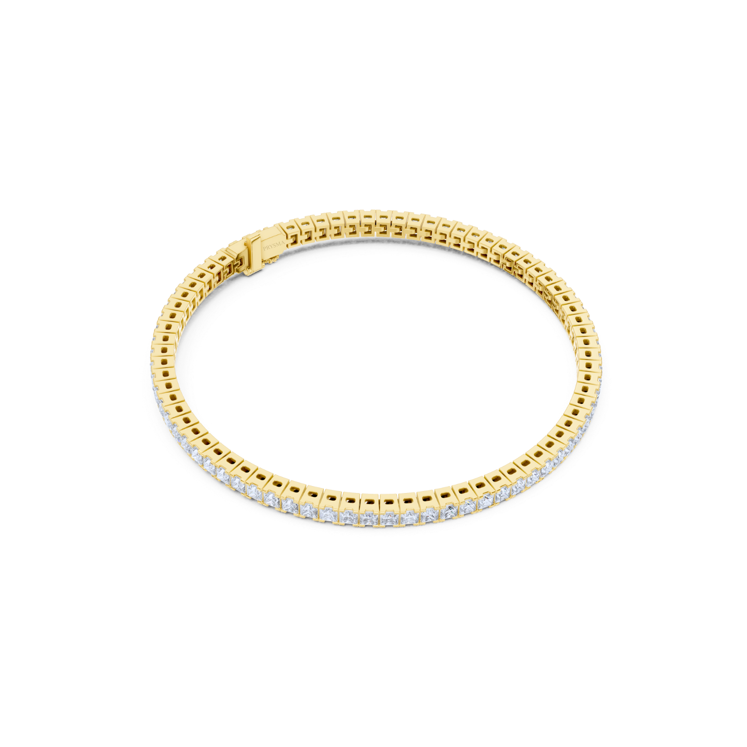 Timeless Elegance Princess Cut Tennis Bracelet