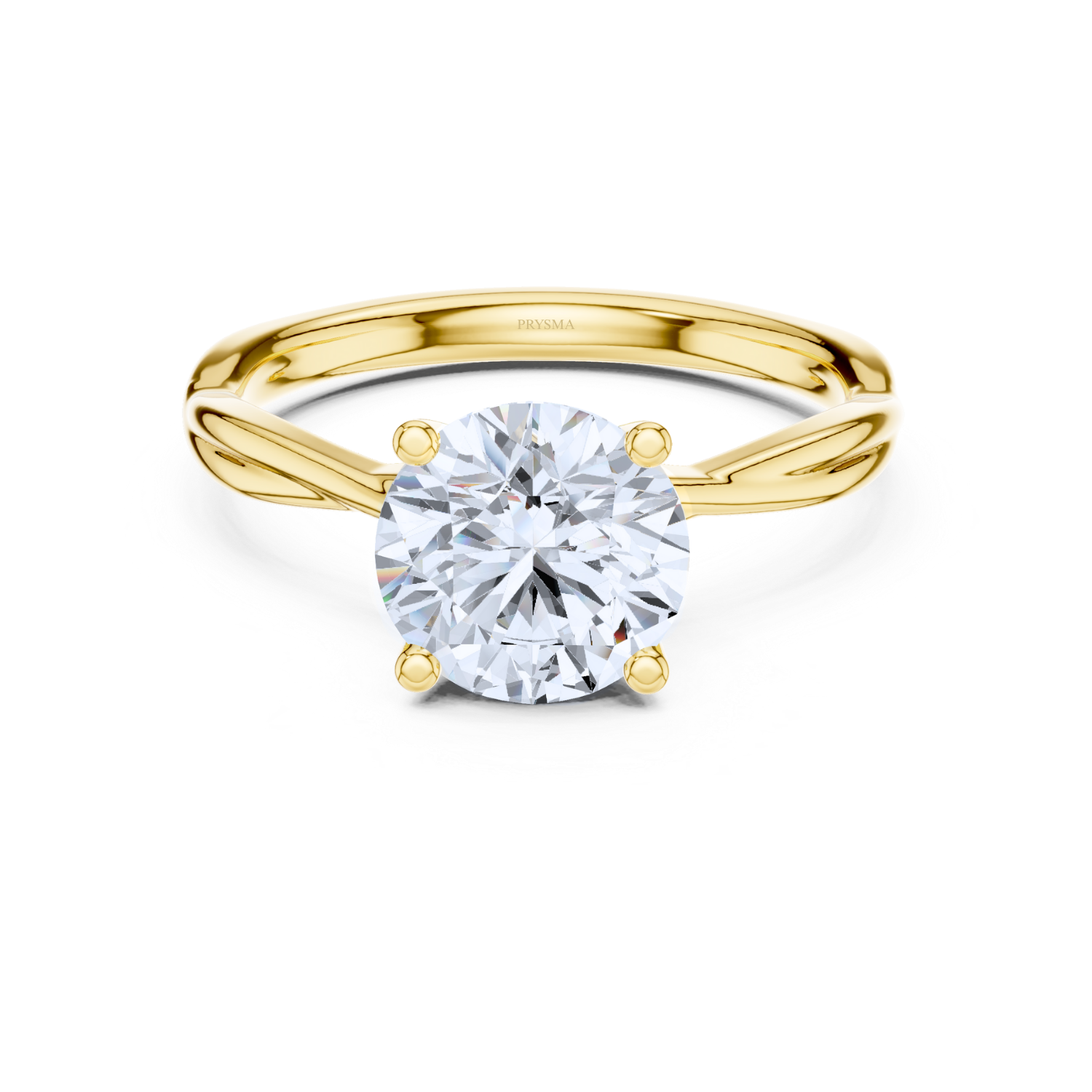 Timeless Elegance Round-Cut Solitaire Ring