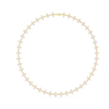 Regalia Round-Cut Diamond Tennis Necklace