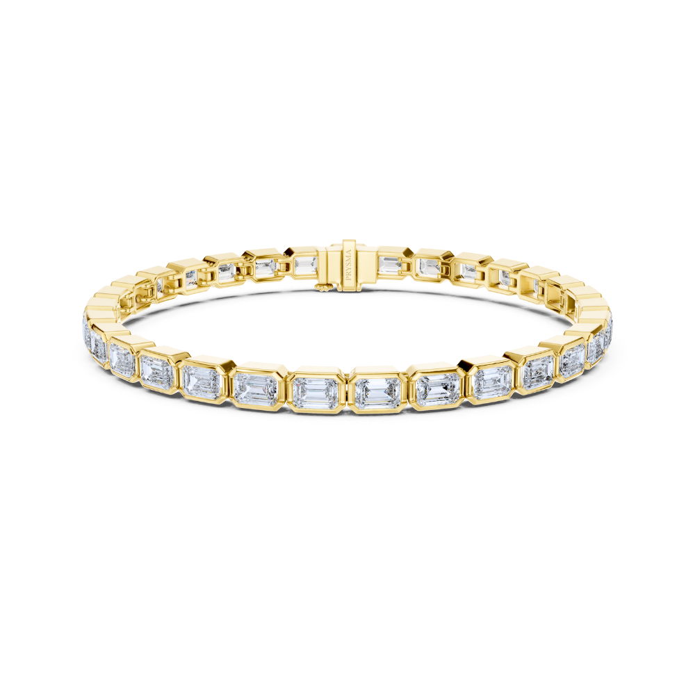 Regalia Emerald-Cut Diamond Tennis Bracelet
