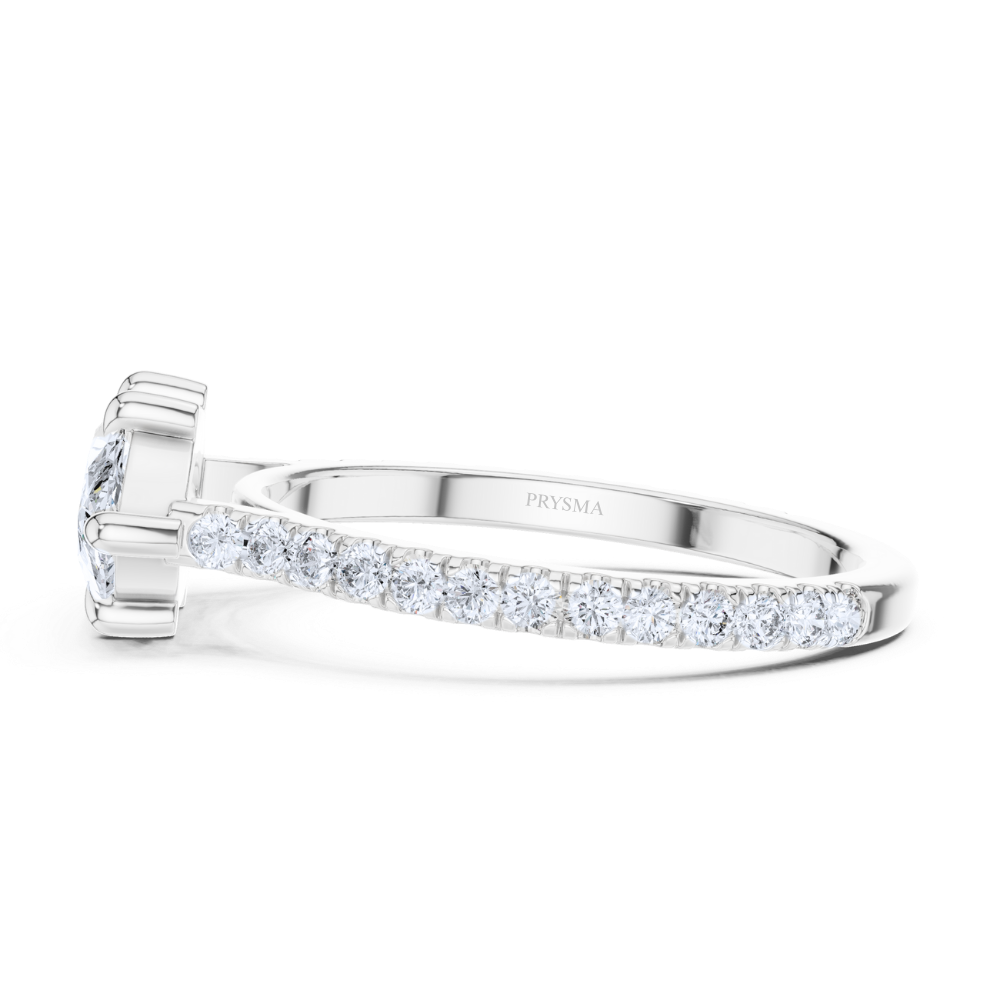 Marquise Whisper Diamond Pavé Ring