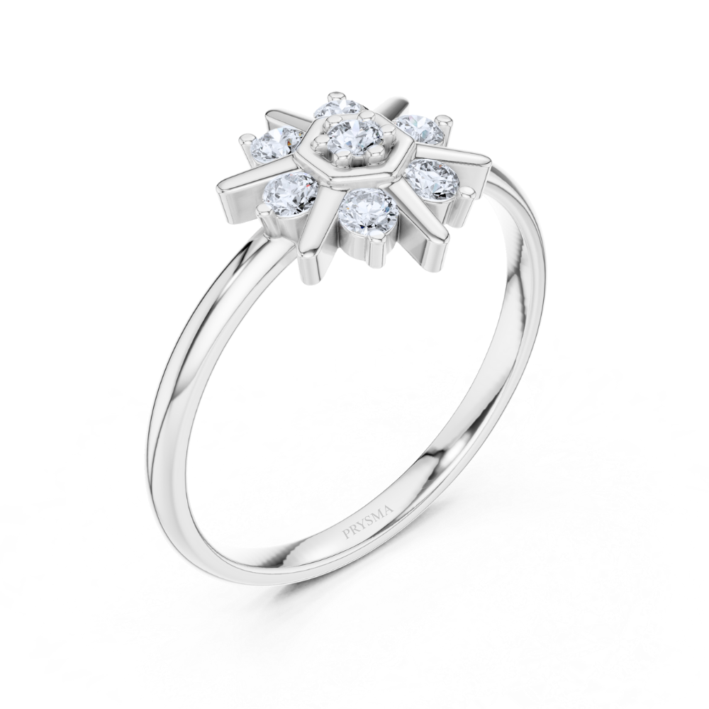Stellar Radiance Diamond Ring