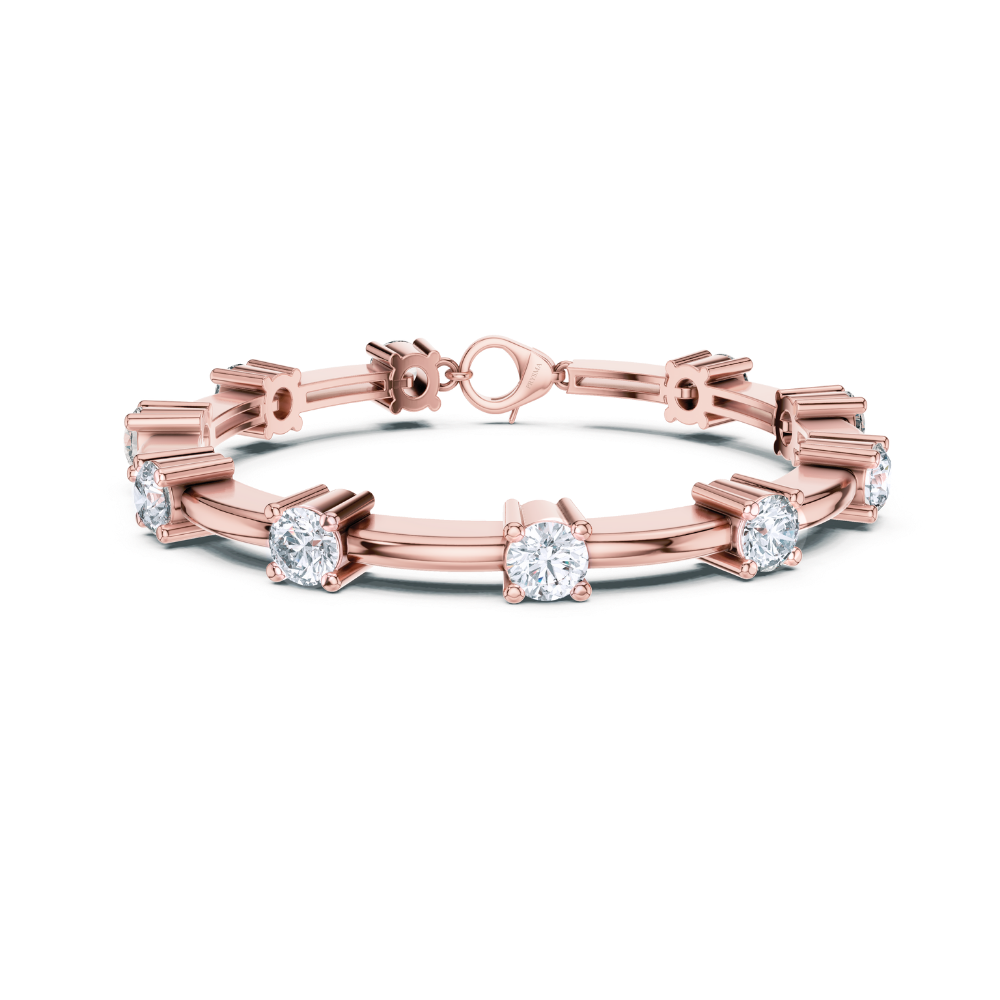 Elara Solitaire Diamond Bracelet