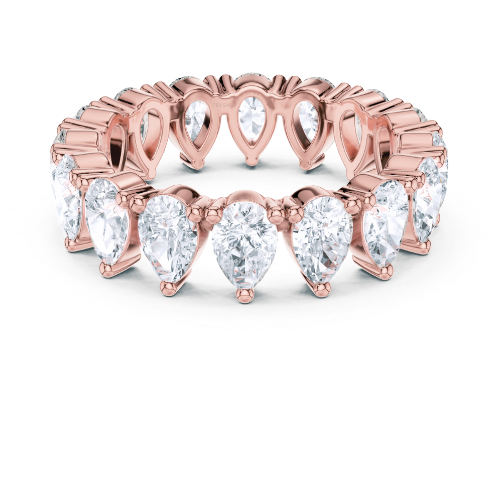 Pear Brilliance Eternity Ring