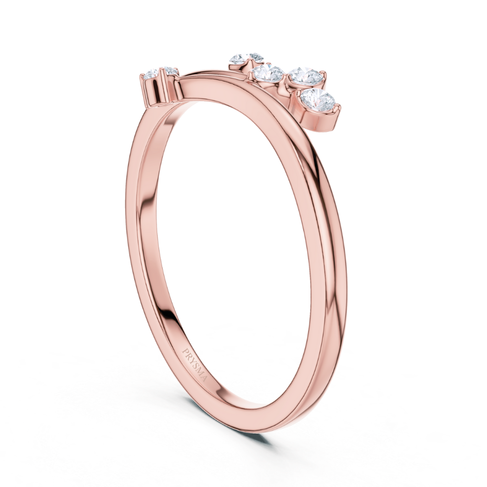 Diamond Blossom Ring