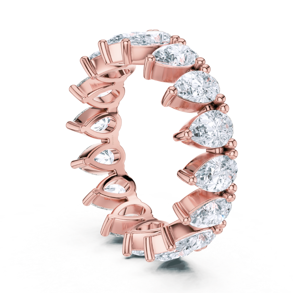 Pear Brilliance Eternity Ring