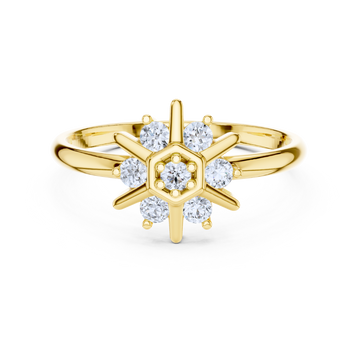 Stellar Radiance Diamond Ring