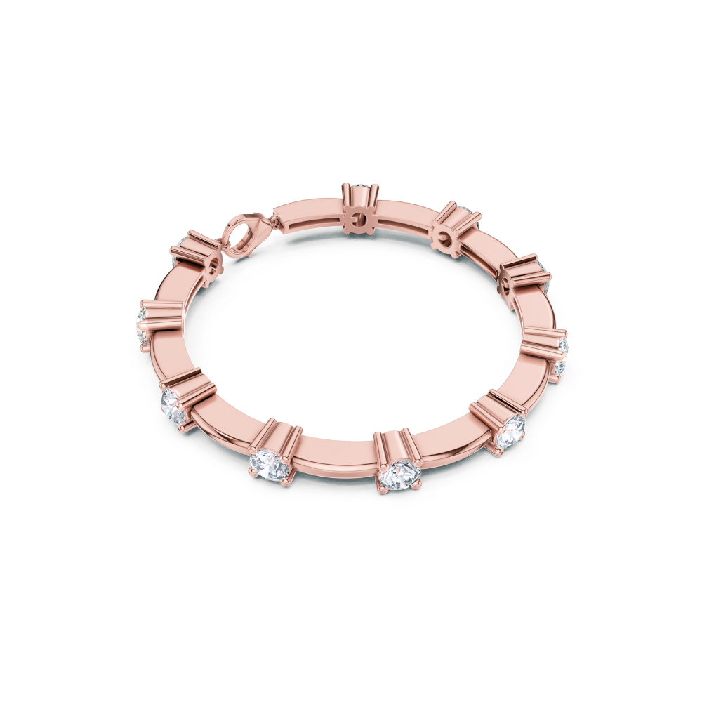 Elara Solitaire Diamond Bracelet