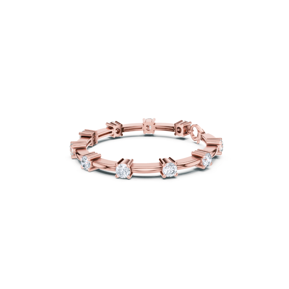 Elara Solitaire Diamond Bracelet