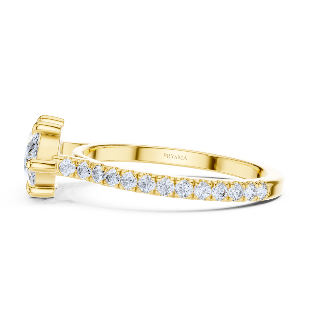 Marquise Whisper Diamond Pavé Ring