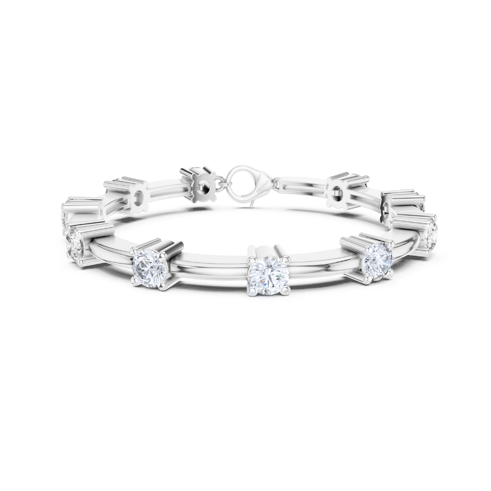 Elara Solitaire Diamond Bracelet