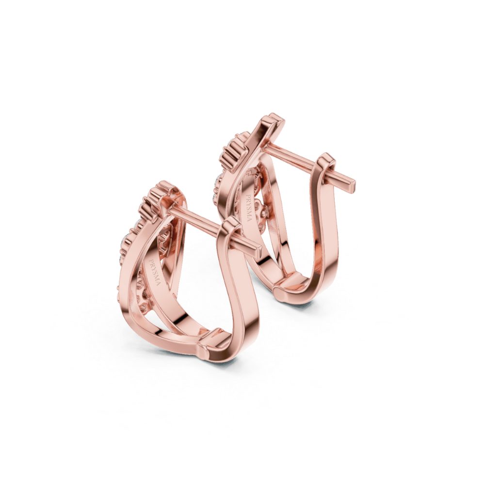 Petal Bloom Hoop Earrings