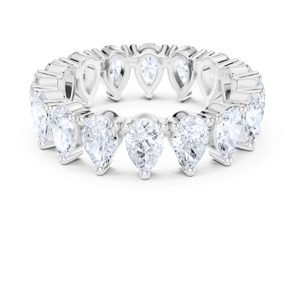 Pear Brilliance Eternity Ring