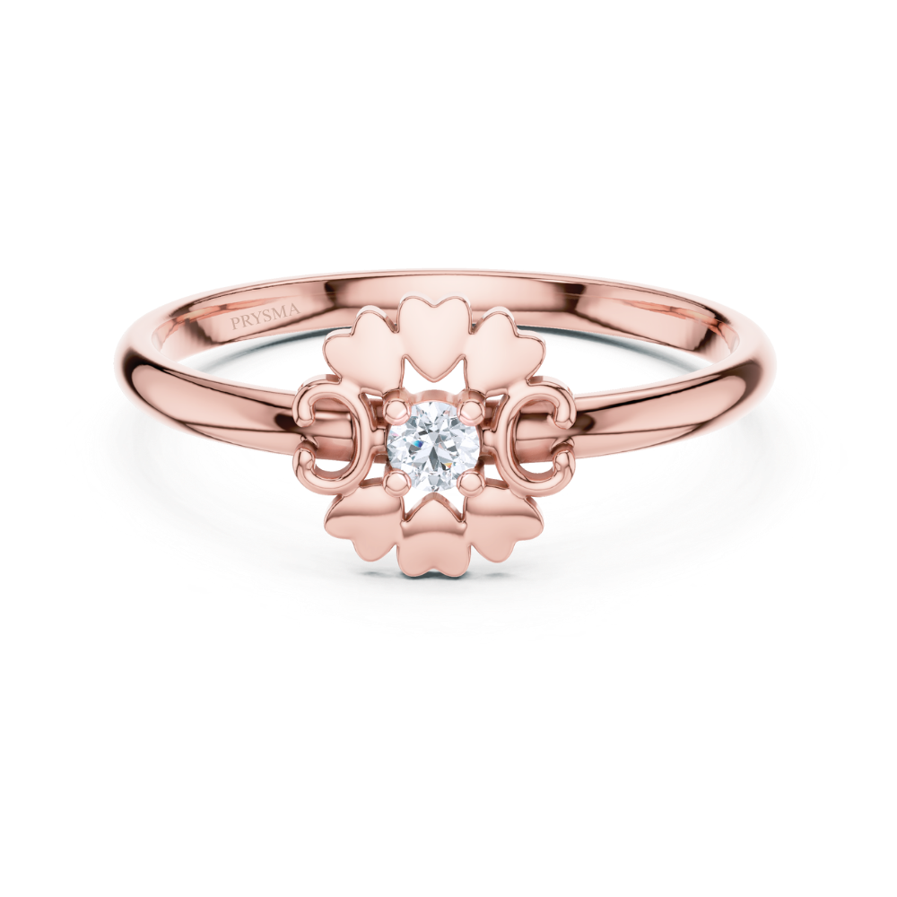 Amour Fleur Diamond Ring