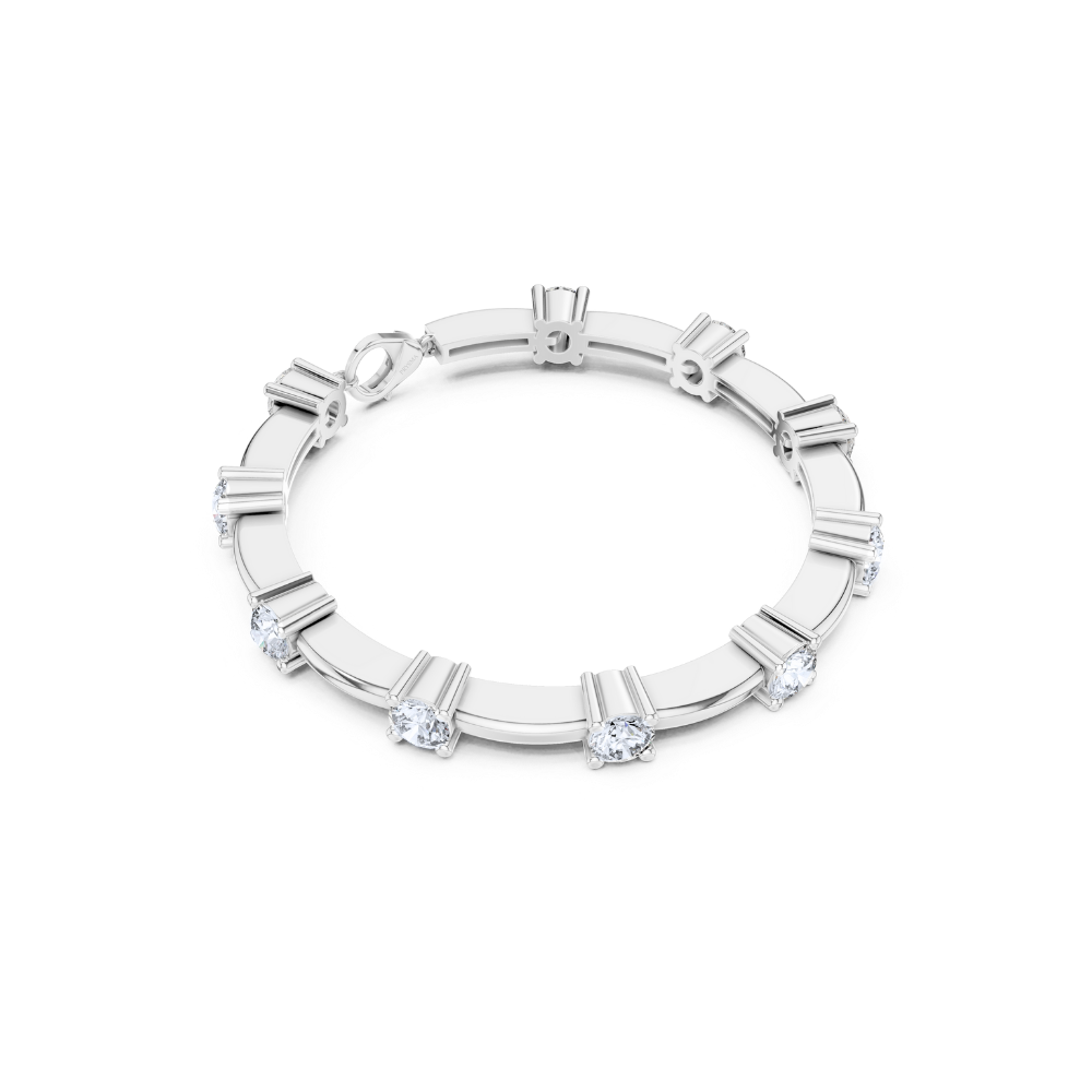 Elara Solitaire Diamond Bracelet