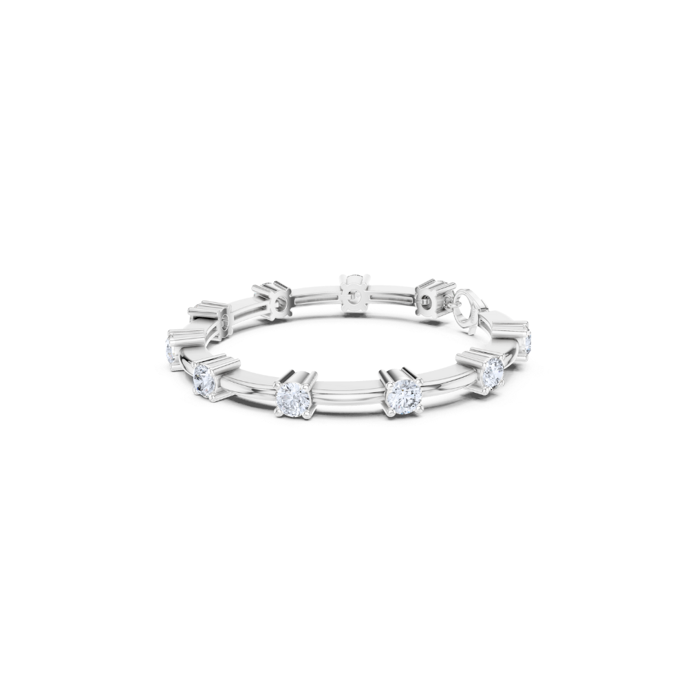 Elara Solitaire Diamond Bracelet