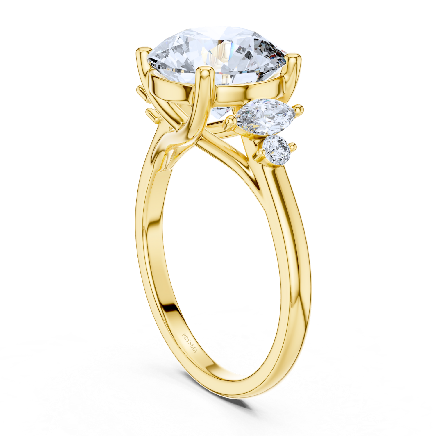 Blossom Royale Gold Diamond Ring