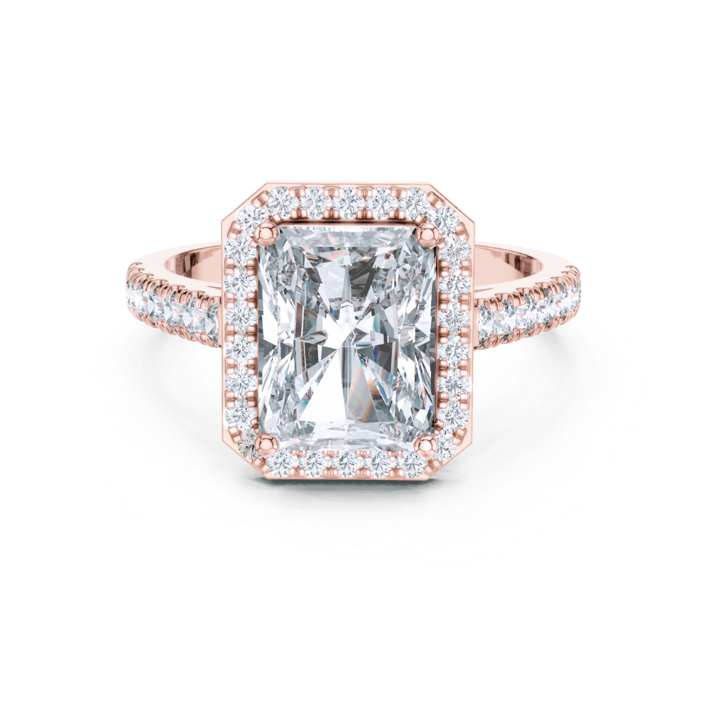 Majestic Frame Halo Ring