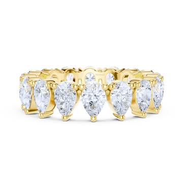 Pear Brilliance Eternity Ring