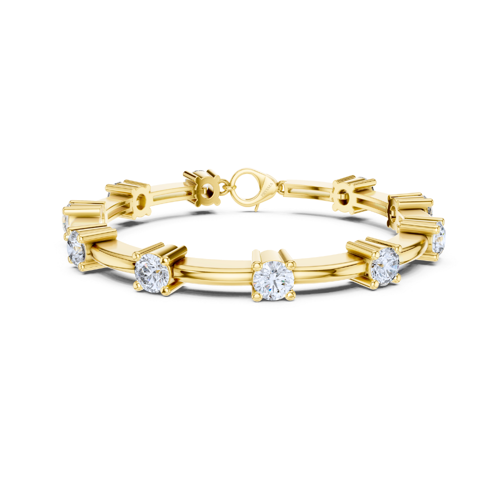 Elara Solitaire Diamond Bracelet