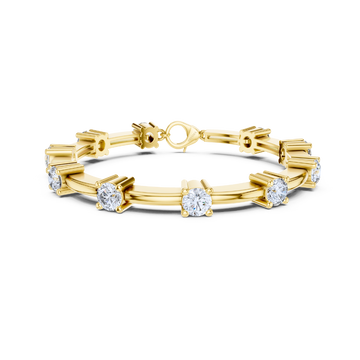 Elara Solitaire Diamond Bracelet