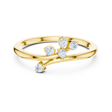 Diamond Blossom Ring