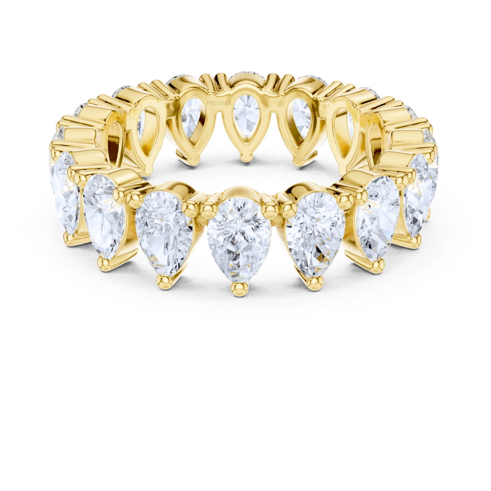 Pear Brilliance Eternity Ring