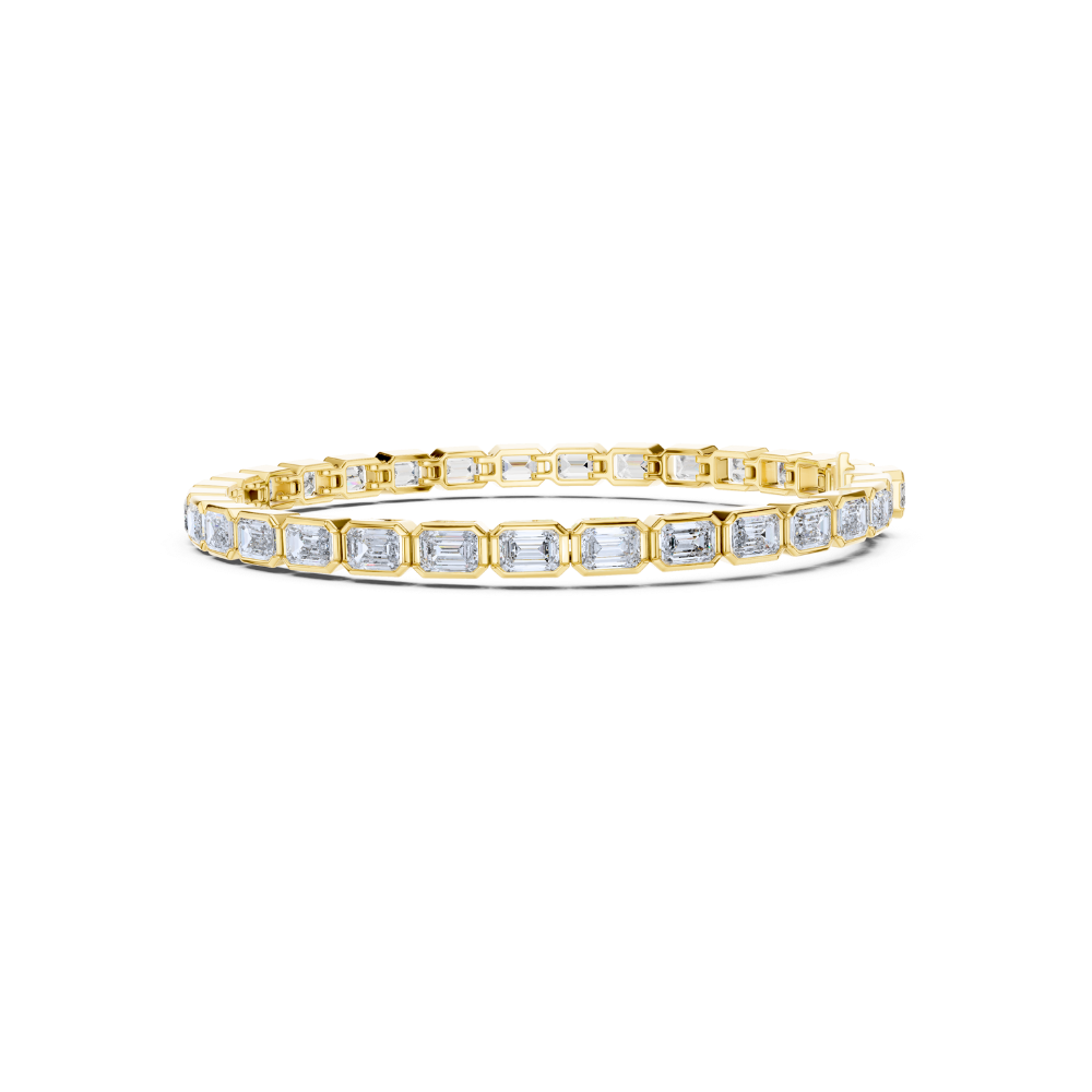 Regalia Emerald-Cut Diamond Tennis Bracelet