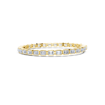 Regalia Emerald-Cut Diamond Tennis Bracelet