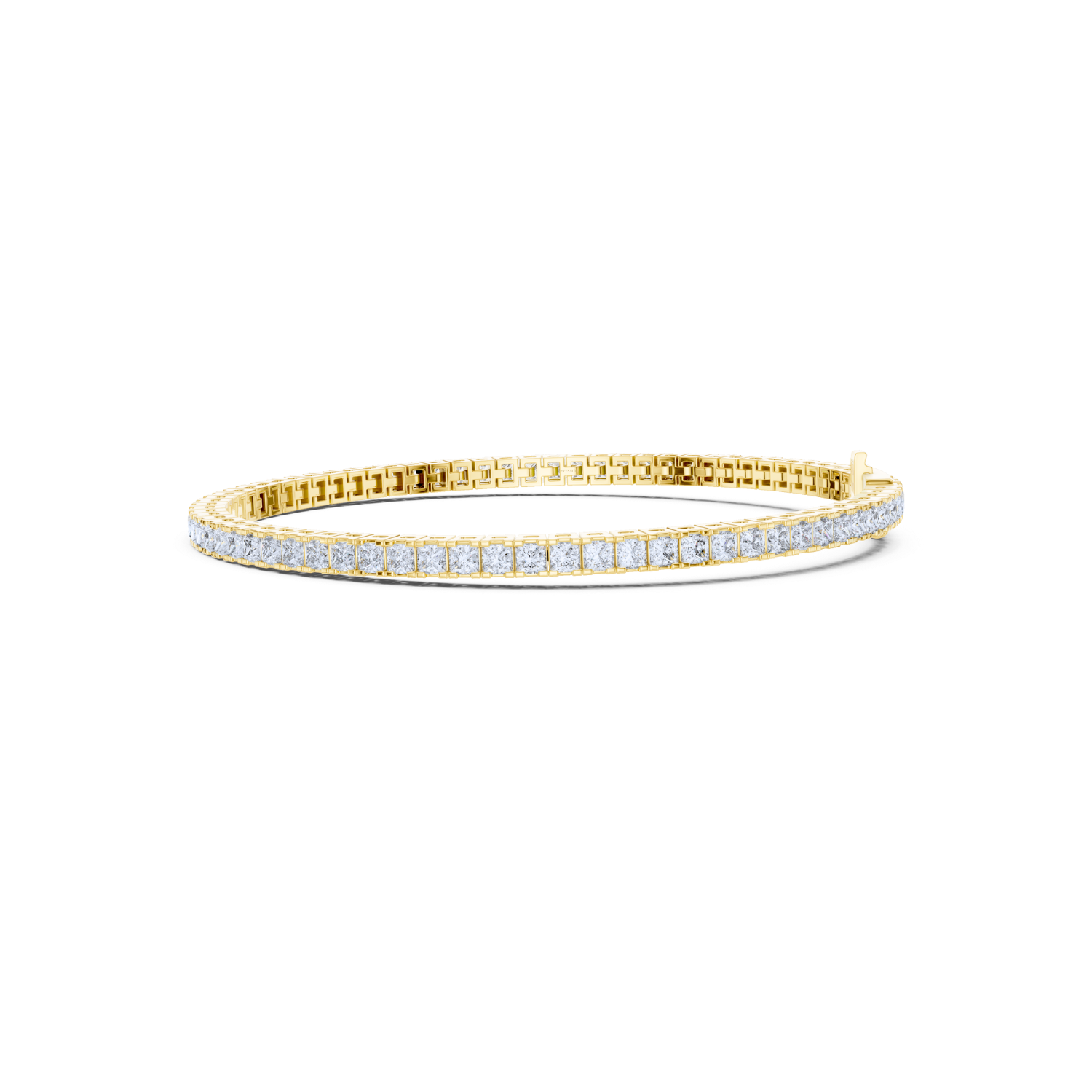 Timeless Elegance Princess Cut Tennis Bracelet