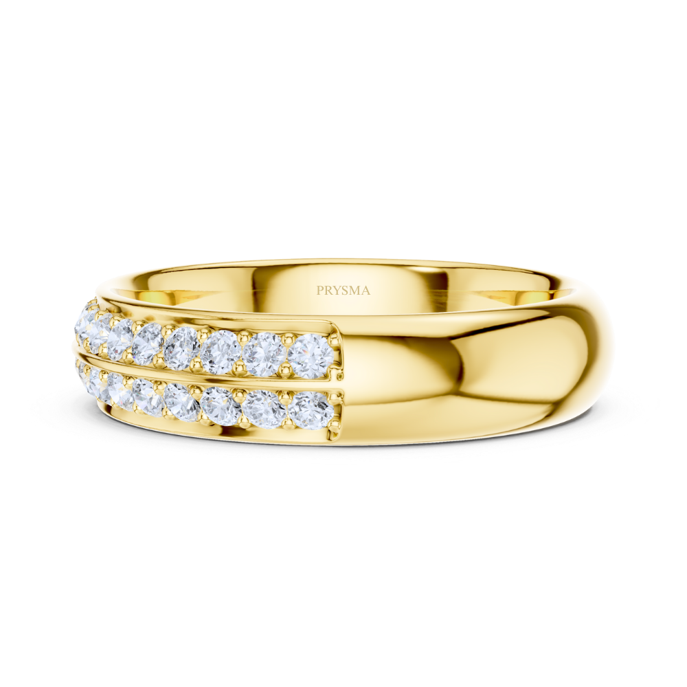 Luxe Double Row Eternity Ring