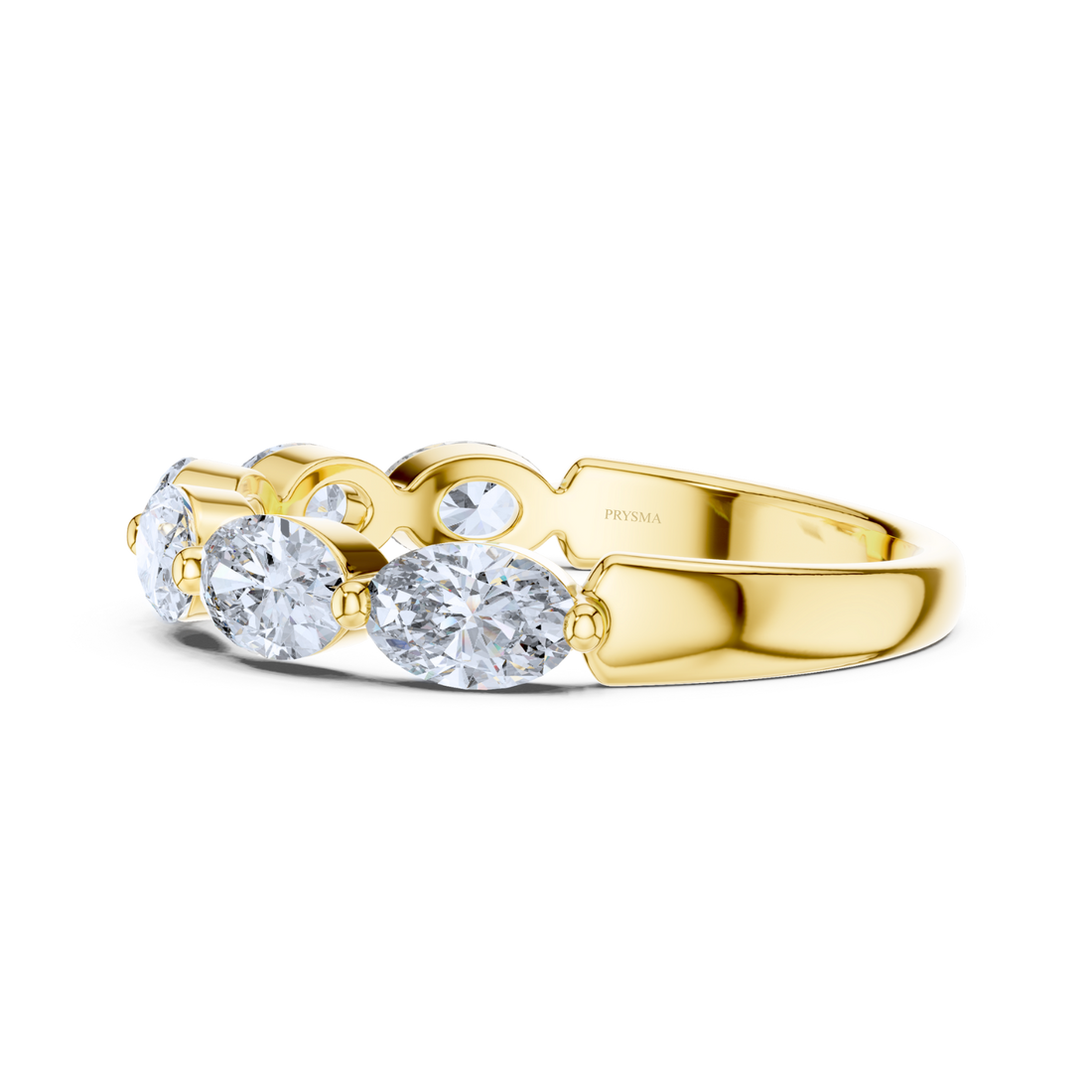 Oval Elegance Diamond Eternity Band
