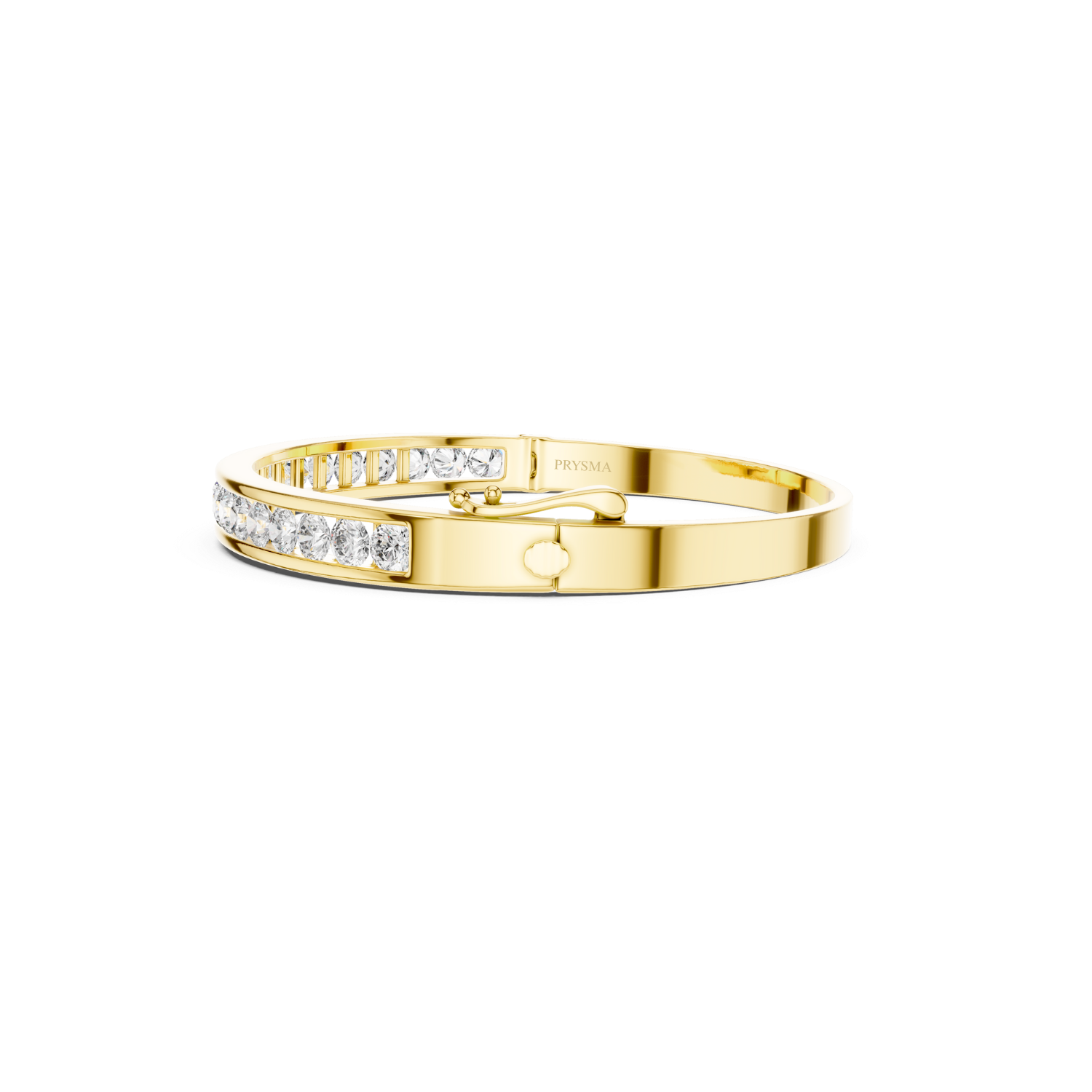 Diamond Channel-Set Bracelet