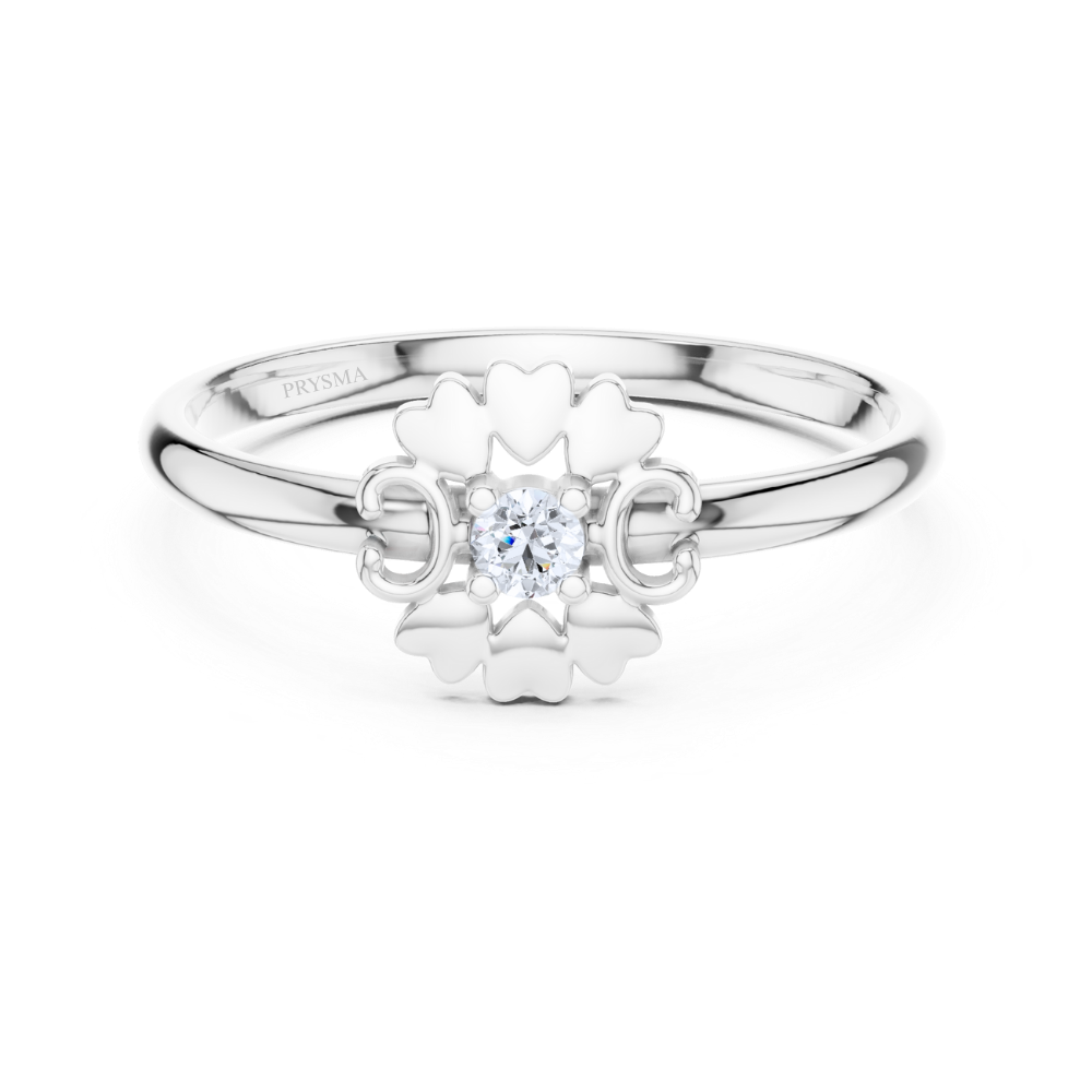 Amour Fleur Diamond Ring