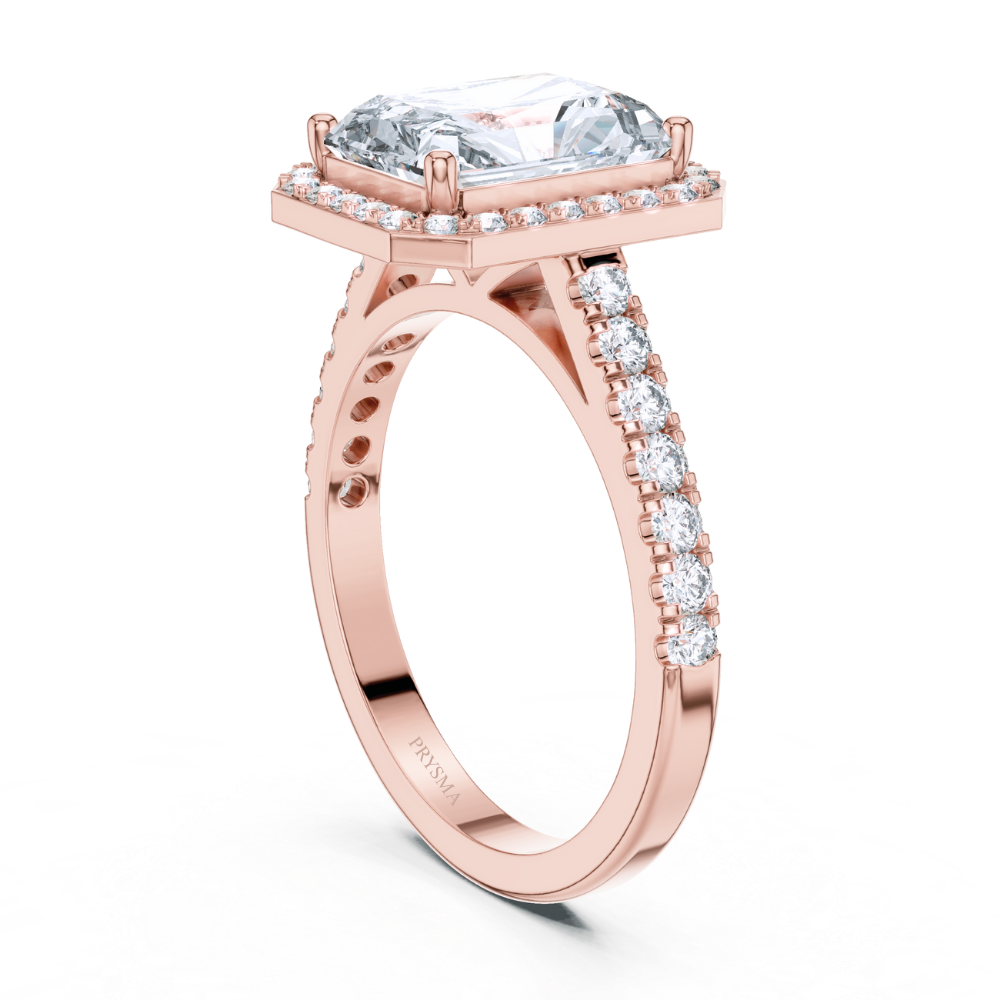 Majestic Frame Halo Ring