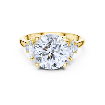 Blossom Royale Gold Diamond Ring