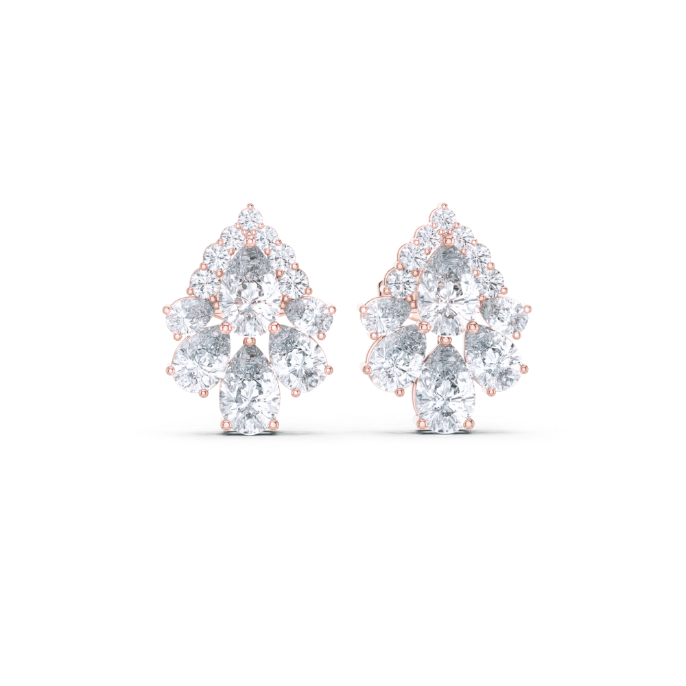 Celestial Cascade Diamond Earrings