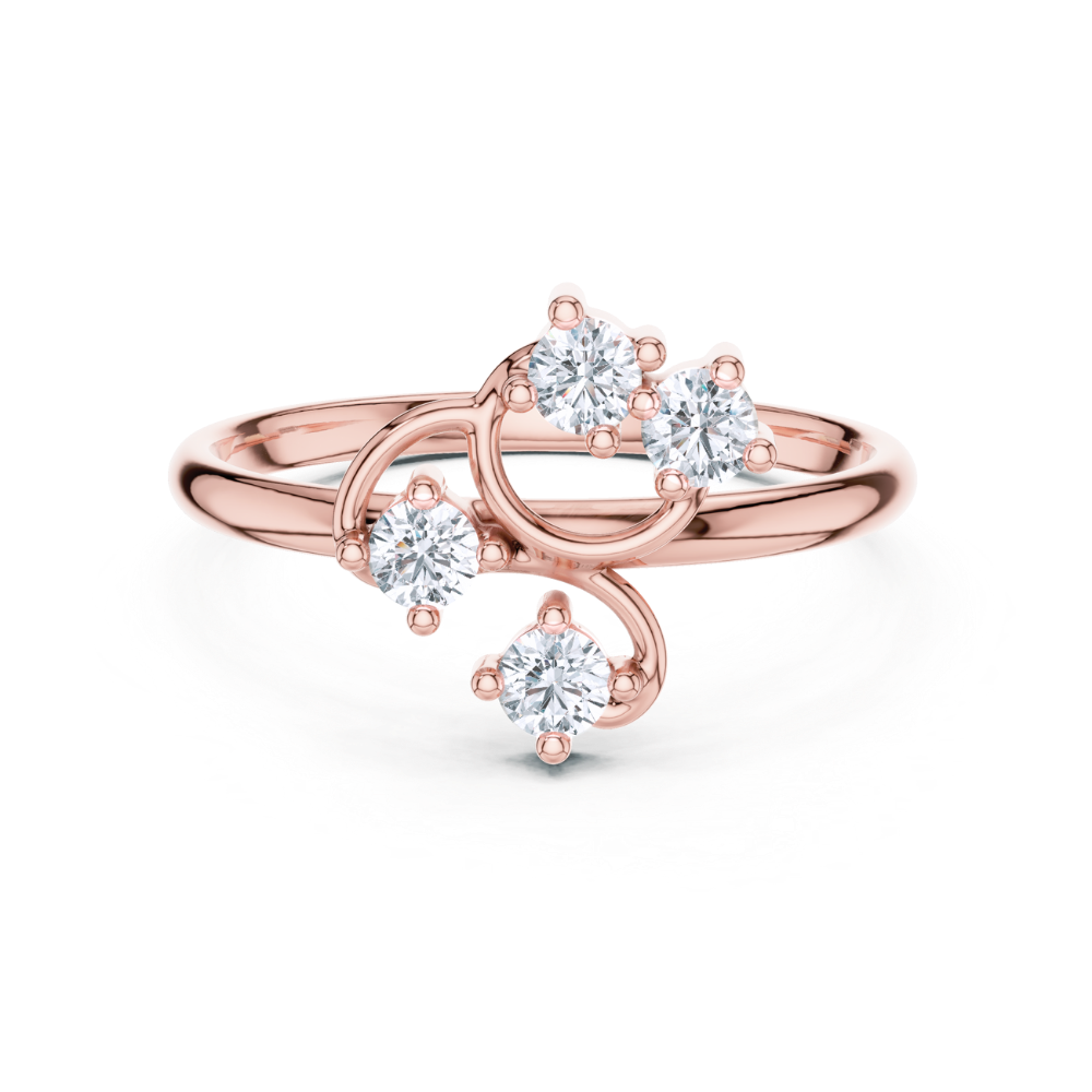Celestial Vine Diamond Ring