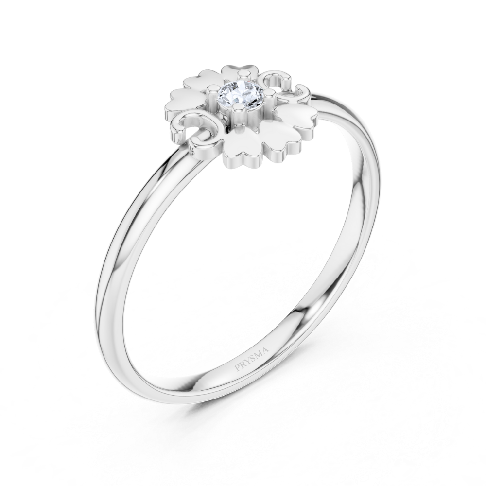 Amour Fleur Diamond Ring