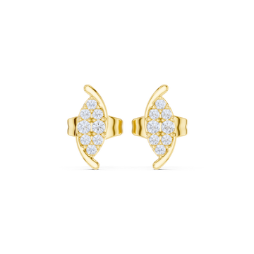 Radiant Leaflet Studs