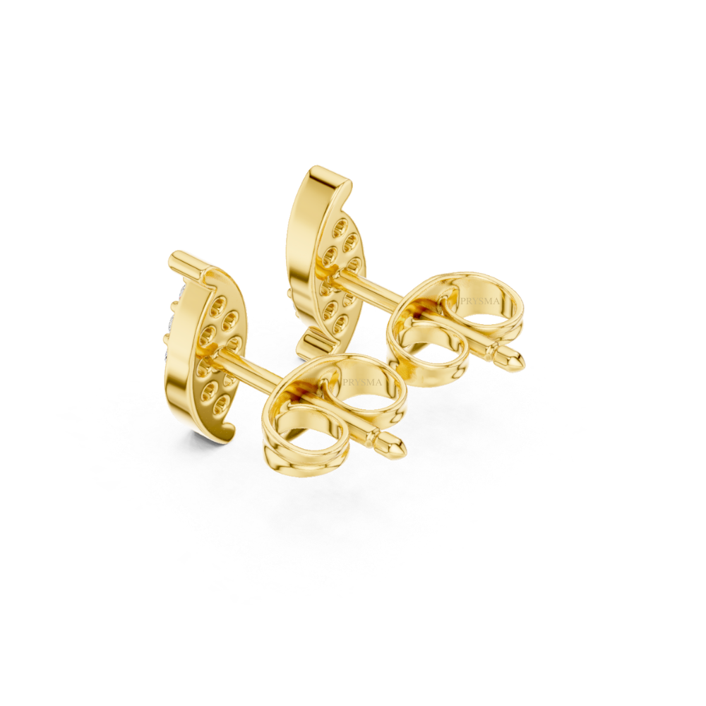 Radiant Leaflet Studs