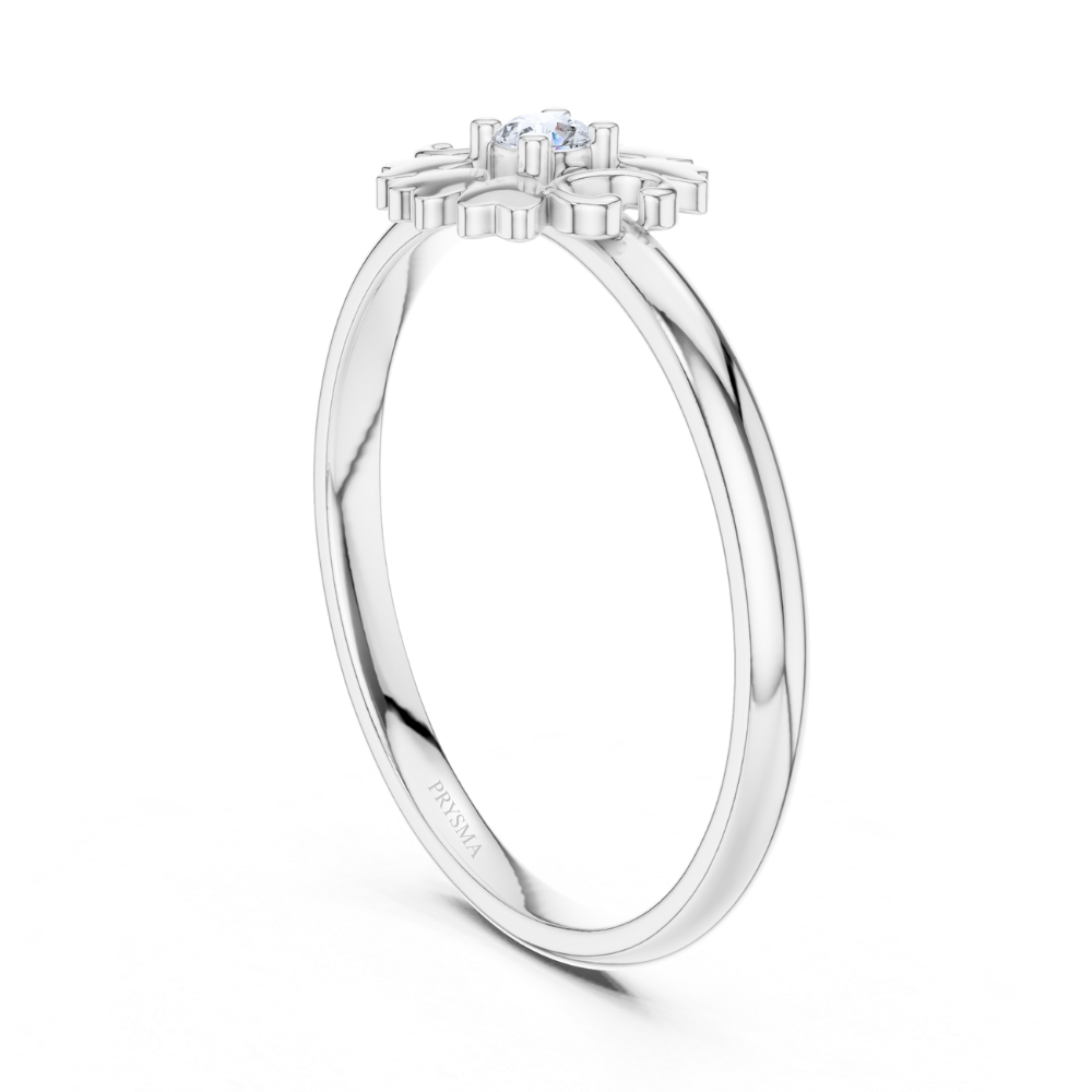 Amour Fleur Diamond Ring