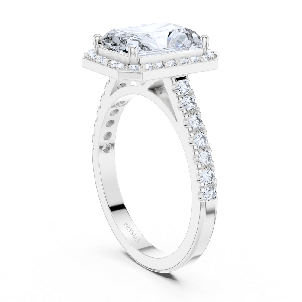 Majestic Frame Halo Ring