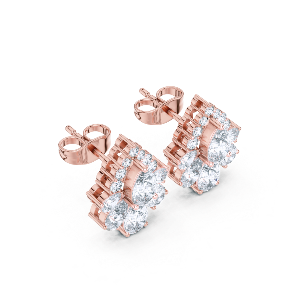 Celestial Cascade Diamond Earrings