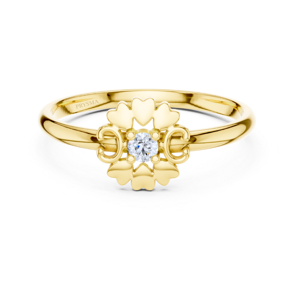 Amour Fleur Diamond Ring